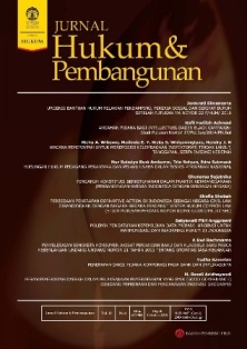 cover jurnal Jurnal Hukum & Pembangunan