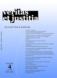 cover jurnal Veritas et Justitia