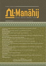 cover jurnal Al-Manahij Jurnal Kajian Hukum Islam
